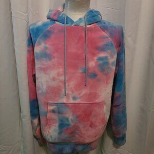 Sparkpaws Hoodie Long Sleeve - M - Pink & Blue